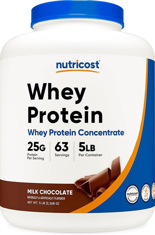 Nutricost Whey Protein Concentrate (Chocolate) 5LBS